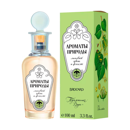 АРОМАТЫ ПРИРОДЫ туалетная вода д/женщин липовый цвет и флоксы 100мл